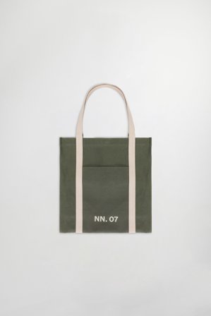NN.07 Tote Bag 8130 Bag Male Green Cotton