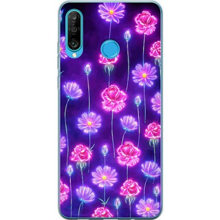 Yhteensopiva Puhelinkuori Huawei P30 lite Bloom Reverie Electric Petals