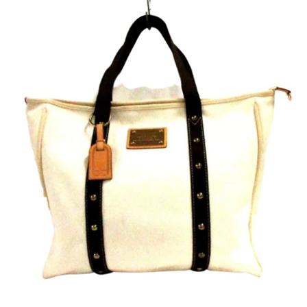 Louis Vuitton Vintage Pre-owned Bomuld totes Hvid, unisex Vintage Tasker, Størrelse: ONE Size