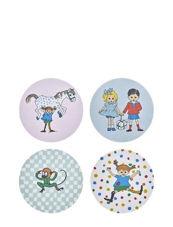 Muurla | Coasters 4Pcs In A Tin Jar | ONE SIZE