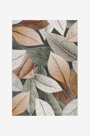 KM Home - Maskinvävd matta Brilliance - Flerfärgad - Slätvävda mattor - 200X290 - Från Homeroom