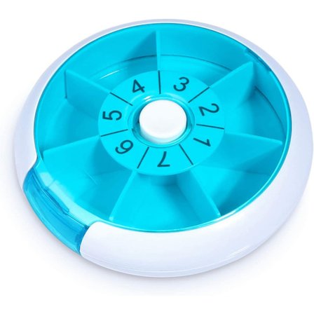 7 Dages Daglig Pilleboks, Lille Rund Pilleæske Medicin Vi