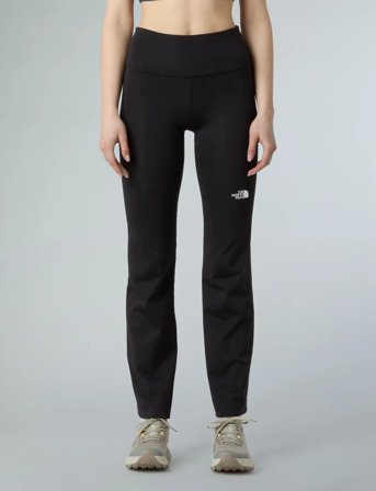 The North Face W Flex 28In Straight Leg Tights - Black - L