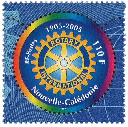 Ny Caledonien - Rotary - Postfrisk frimærke