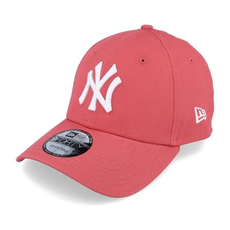 New Era - MLB Pinkki adjustable Lippis - New York Yankees League Essential 9FORTY Pink/White Adjustable @ Hatstore