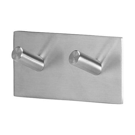 TIGER KROKREKKE SQUARE, KROKREKKE MED 2 STK MATTBØRSTETE KROKER I