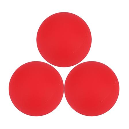 6,5 cm 3 stk. Thud Juggling Balls Juggling Ball Set for Begynnere & Profesjonelle Rød