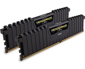 Vengeance LPX 2400Mhz 2x8GB - Corsair Vengeance LPX 16GB DDR4 Black 2400MHz