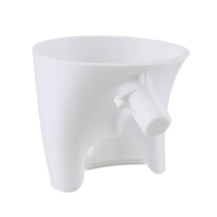 Sølesikker mel-trakt for kjøkkenmaskin-tilbehør, viktig for baking