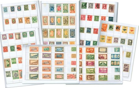 Hele verden - Frimærkesamling 60.000 i udvalgshæfter
