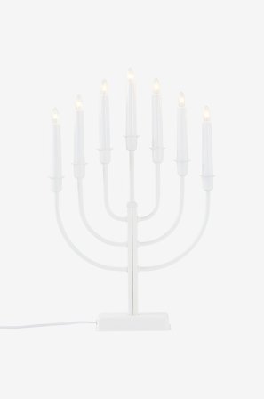 Star Trading - KRISTINA el-lysestage - Hvid - Adventslysestager - Fra Homeroom