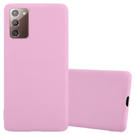 Coque - CADORABO - Samsung Galaxy NOTE 20 - Candy Rose Vif - Stöt-skydd - Tunn och Lätt Design