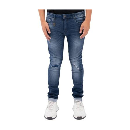 Circle of Trust, Slim Fit Jeans Blauw, Heren, Maat:W36