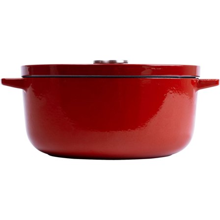 Kitchenaid Gjutjärnsgryta 26 cm/5,2 liter, empire red - Gjutjärn | Matlagning > Kokkärl & Stekpannor > Grytor > Gjutjärnsgryta | Bagaren och Kocken