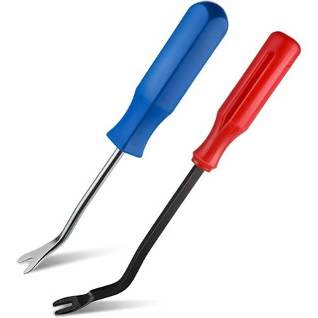 Verktøy for fjerning av møbelstifter, stiftfjerner, kraftig stiftfjerner, verktøy for fjerning av spiker, verktøy for fjerning av møbelsømmer (2 stk.)