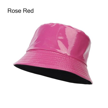 Bucket Hat Fisherman Hat ROSE RED