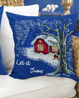Kissen Let it snow - Duftin