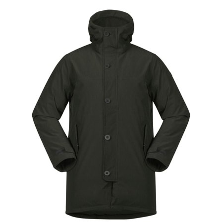 Bergans Oslo Down Parka Men down-lined parkas Green XL