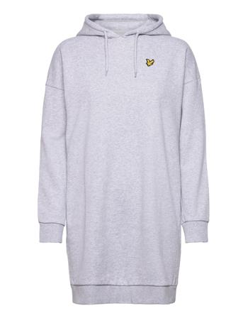 Hoodie Dress Dresses Sweat-shirt Dresses Grå Lyle & Scott*Betinget Tilbud