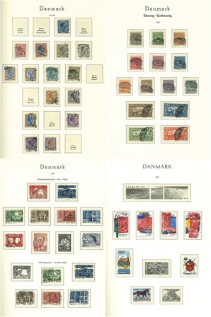 Danmark til 2008 - Samling i 2 fortryksalbum - Stemplet