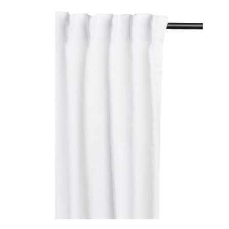 Himla Gardin m. veckband Sunshine 140x250 cm Gardiner Vit