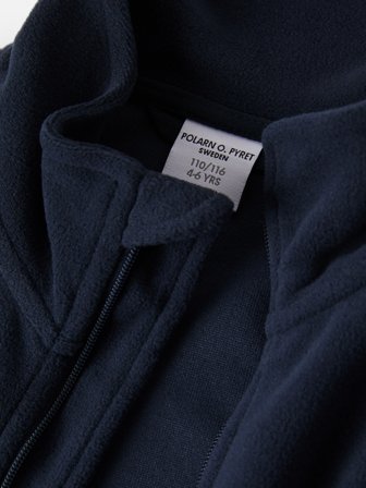 Fleecejakke - 74|80 - barneklær - blue - Polarn O. Pyret