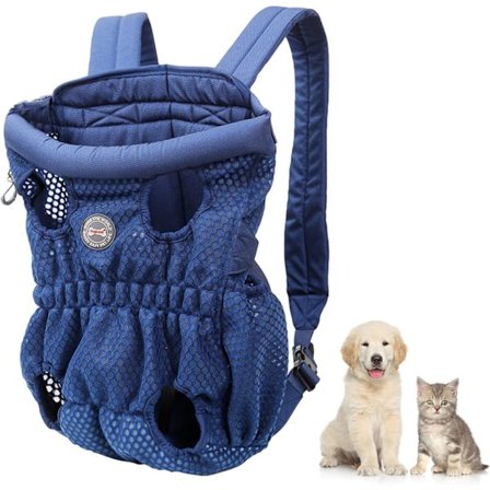 Suuri kantavuus (10 kg sisällä) lemmikkieläinten kantolaukku, säädettävä mukava lemmikkieläinten reppu (kaari)