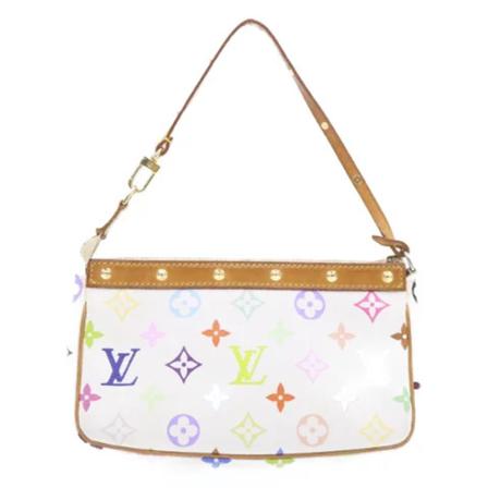 Louis Vuitton Vintage, Pre-owned Shoulder Bag Wit, Dames, Maat:ONE Size