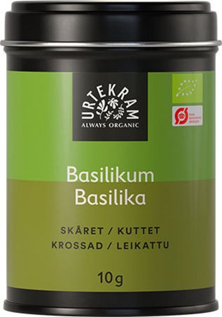 Urtekram Basilikum Ø, Helse & Madvarer, Krydderier, Krydderurter