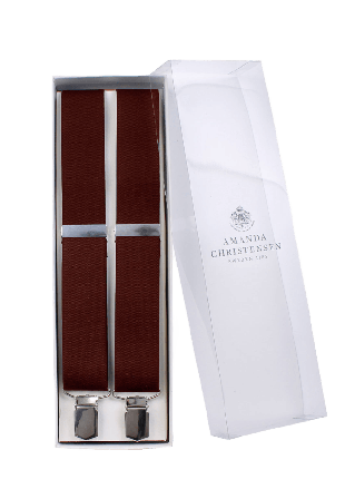 Amanda Christensen Braces Plain Accessoarer Herr Röd ONESIZE