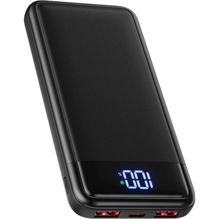 Digital display powerbank, stor kapacitet 22.5W hurtig opladning, 20000mAh, tovejs mobil strømforsyning