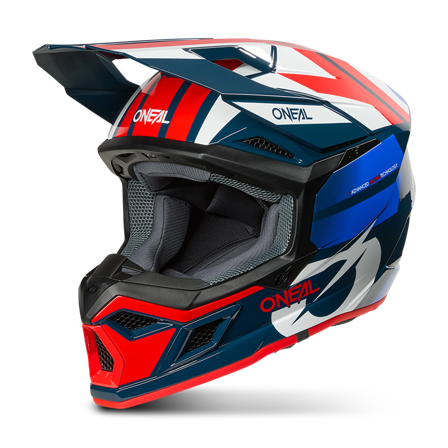 MX-kypärä O'Neal 3Srs Ride Sininen/Valkoinen/Punainen XS