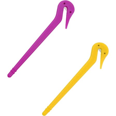 Elastisk Hårstrikkfjerner, 3 stk. Elastisk Hårstrikk Klippeverktøy for Barn Jenter og Voksne Hår, Hestehale Gummistrikk Klipper Pon