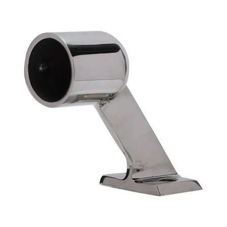 60 Graders Båtledstång i Rostfritt Stål Ändstött 25mm Yacht Hårdvara