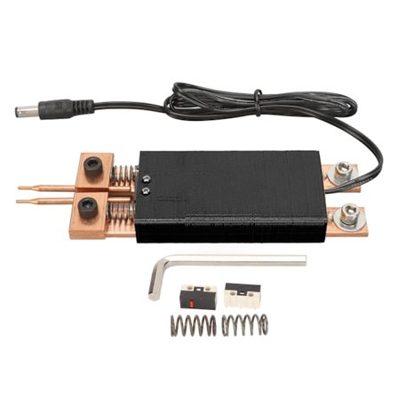 Batteri Punktsvejsepen Professionel Alt i Én Automatisk Trigger Punktsvejser Pen til Hjemme Industri DC4‐12V Sort