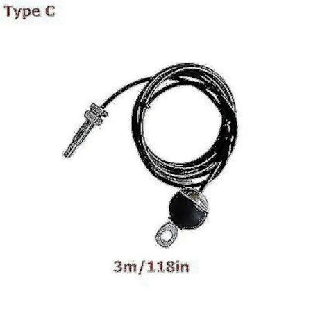 2m-5m Kuntosalin vaijerikaapeli Raskaan käytön teräksiset varaosat kotikuntosalille Fitness-kaapelin pyörätarvikkeet Halkaisija 5mm - Varastossa TypeC