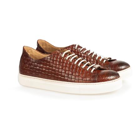 Baldinini Sneakers , Bruin , Heren , Maat: 43 EU