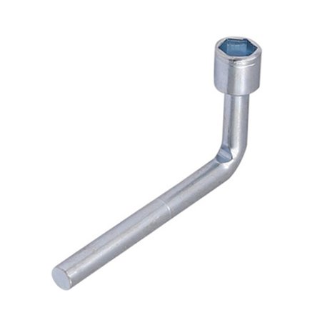 L-formet sekskantnøgle højt kulstofstål albue nøgle reparationsværktøj 6 størrelser
