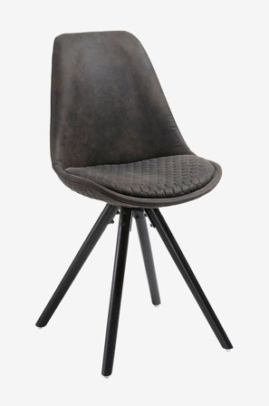 Kave Home - Stol Ralf, 4-pk - Grå - Stoler - Fra Homeroom