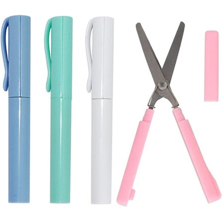 4 kpl Terävät Värilliset Sakset Taitettavat Sakset Kynän Kärjellä fo,ZQKLA