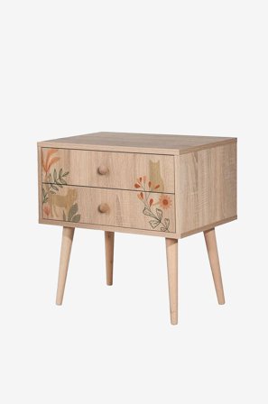 Hanah Home - Nattbord - Cendy - Brun - Nattbord - Fra Homeroom