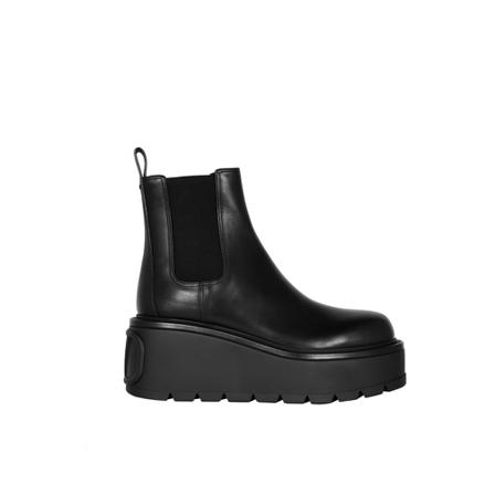Valentino Garavani, Chelsea Boots Czarny, Kobieta, Rozmiar: 39 EU