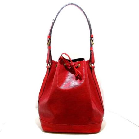 Louis Vuitton Vintage, Pre-owned Leather Shoulder Bag Rood, Dames, Maat:ONE Size,leer