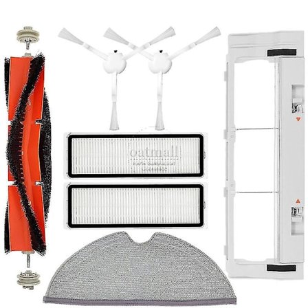 Reservdelar till Xiaomi Dreame F9, Tillbehör till Dreame Bot F9 Robotdammsugare, Ersättningskit Borste Hepa-filter