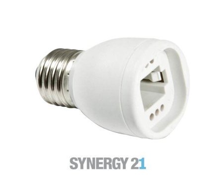 SYNERGY 21 LED Adapter für LED-Leuchtmittel E27->G23/G24
