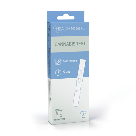 Health Nordic Cannabis Test, 1 stk.
