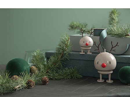 HOPTIMIST Figur Reindeer Bumble M Latte