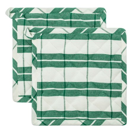 Nicolas vahé Grytlapp 2-pack, grön | Matlagning > Köksredskap > Grytlappar och Grytvantar > Grytlappar | Bagaren och Kocken