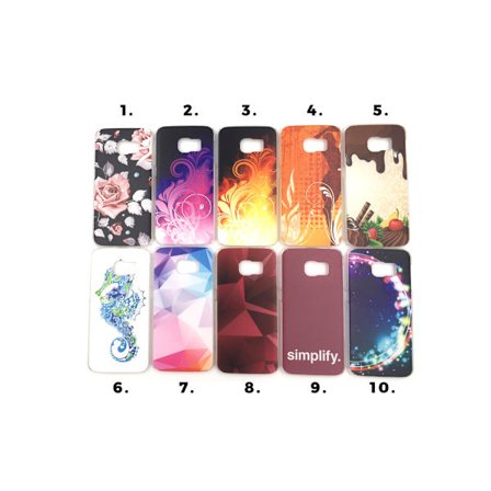 Skal med motiv Samsung S6 Edge