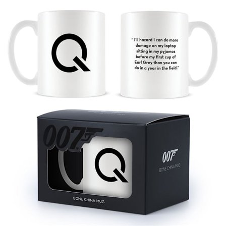JAMES BOND (Q QUOTE) FINE CHINA - Mugg